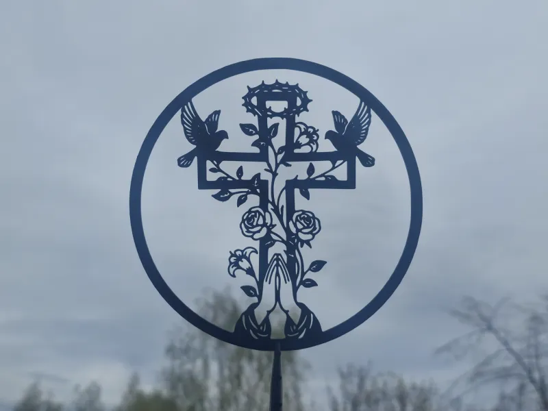 Faith Cross 2D Wall Art
