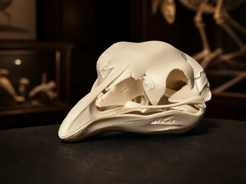 Megalapteryx didinus (Upland Moa) Skull