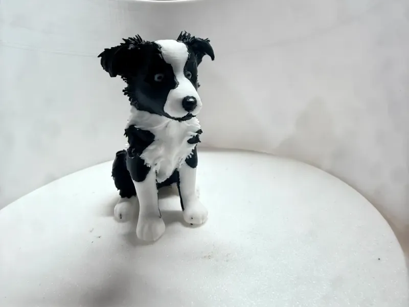 Collie Dog Model – Detailed 3D Print
