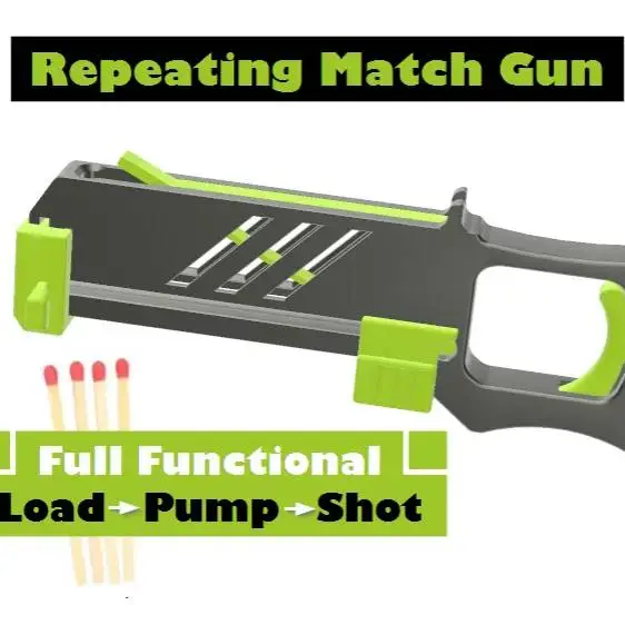 Pistola de cerillas de repetición