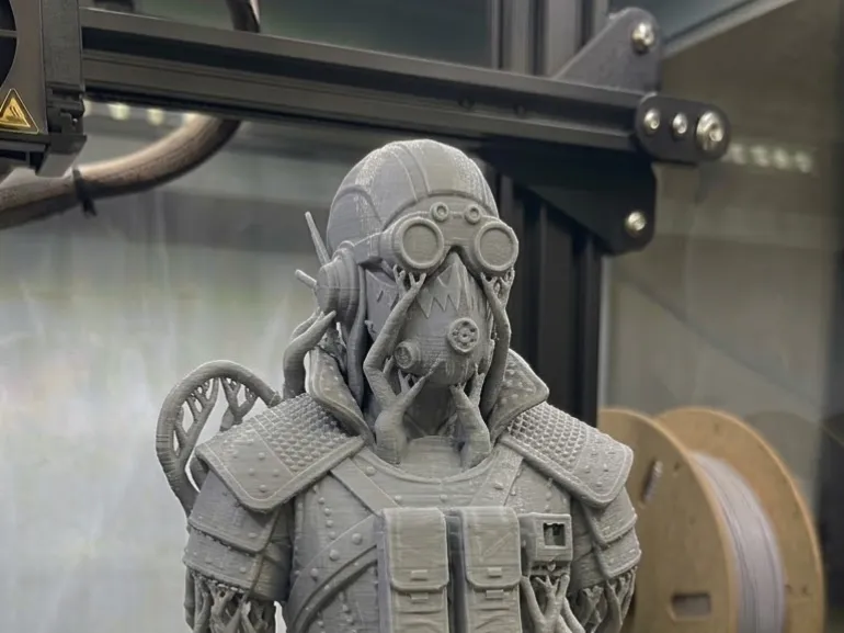 Octane Bust STL Apex Legends Sculpture 3D Print Model