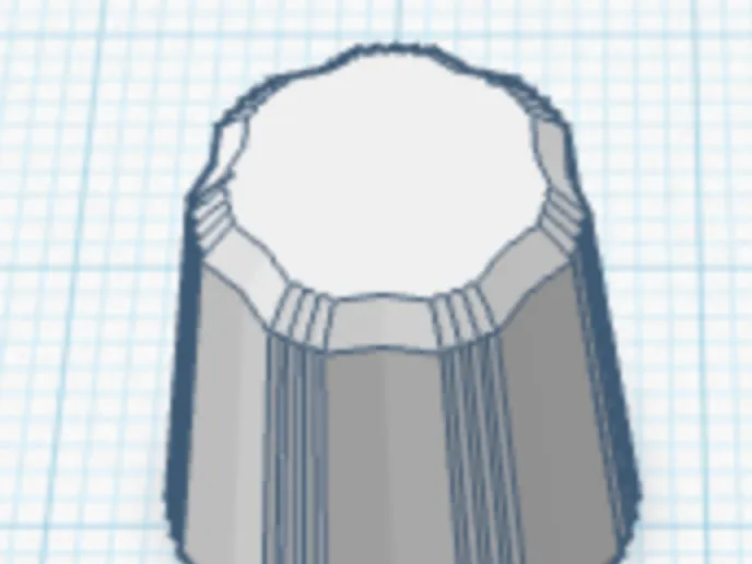 🛞 Fluted Tapered Wheel Valve Dust Cap