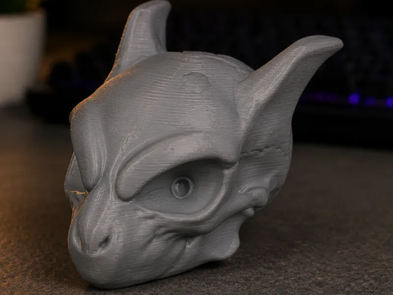 Teschio realistico di Mewtwo - Serie Ossa