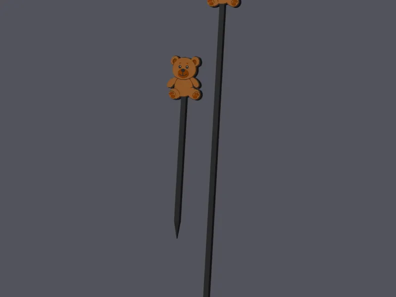 Teddy Bear - Cocktailset with stick and pick