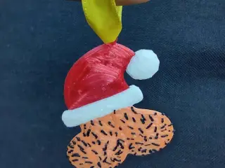 Cheeky Christmas Willy in Santa's hat Ornament 🎄🍆