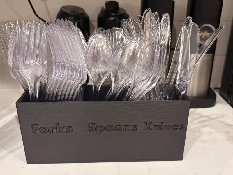Plastic Utensil Holder
