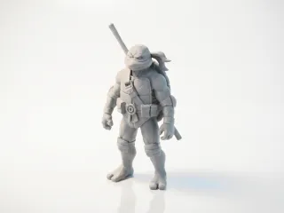 Donatello Ninja Turtle Figurine 3D Printable