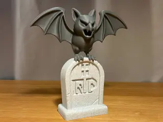 Bat on Grave