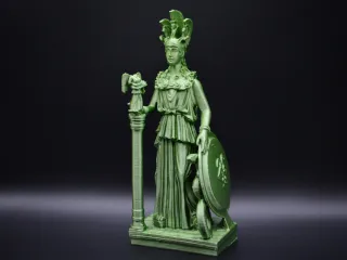 Athena Statue – Greek Goddess of Wisdom & War