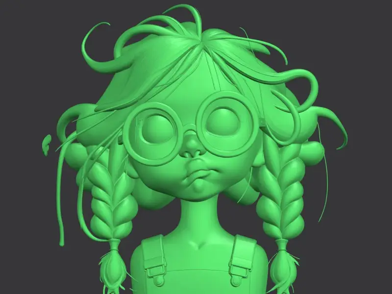 CCHRTB - Geeky Girl Bust