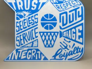 Duke Blue Devils Basketball Wall Art – NCAA Decor