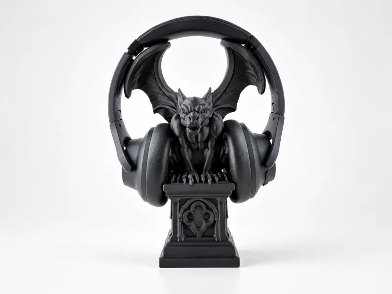 Gothic Gargoyle Headphone Stand