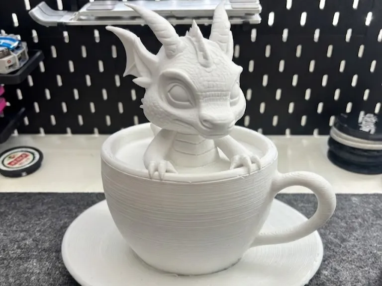 Drago da Tazza: Tenera Creatura Chibi 🐉☕