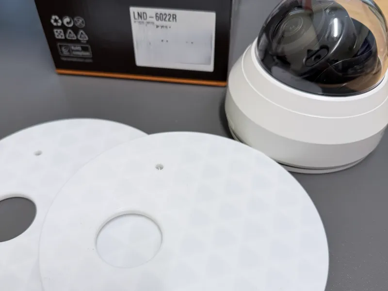 Hanwha LND-6032R Montageplaat voor Verlaagd Plafond Camera