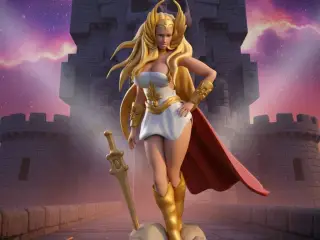 Shera - Movie - Serie He-man By Scanner 3d Creality Raptor