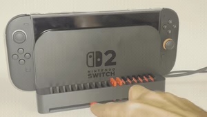 Nintendo Switch Game Card Holder (not connected to dock)
