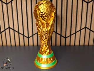 🏆 Voronoi Football World Champion Trophy ⚽✨