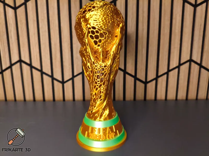 🏆 Трофей чемпиона мира по футболу в стиле Вороного ⚽✨