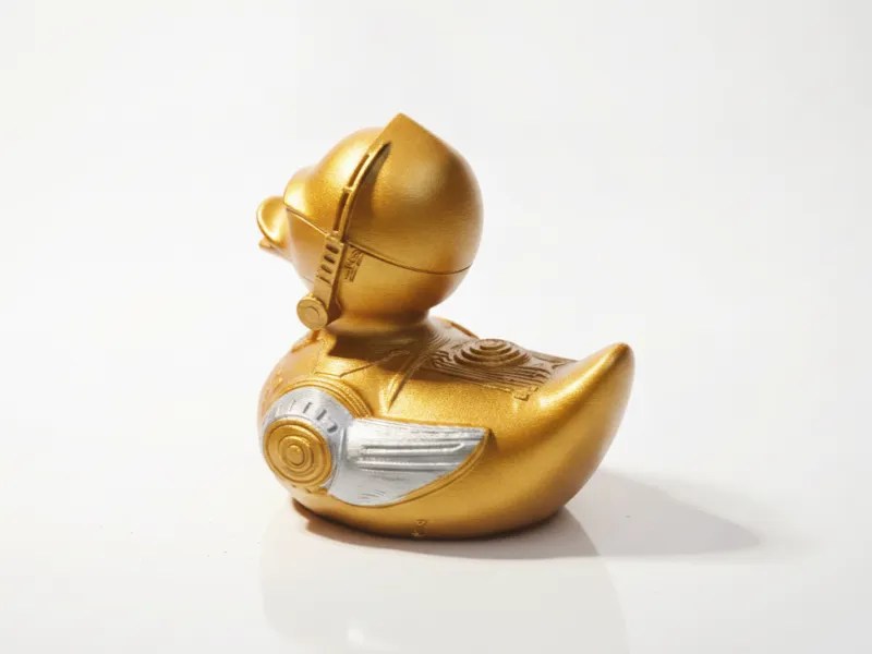 C-3PO Rubber Duck Star Wars Collectible 3D Printable