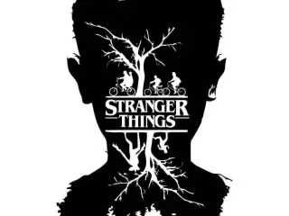 Arte de pared Stranger Things