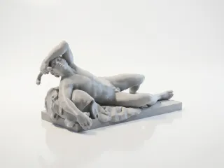 The Faun Classical Sculpture Statue 3D Printable