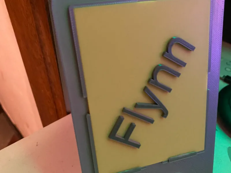 mini desk sign
