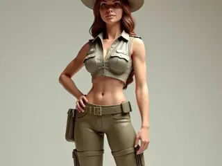 model 06 -Ranger girl color
