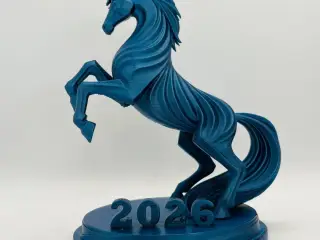 Horse ornament year 2026