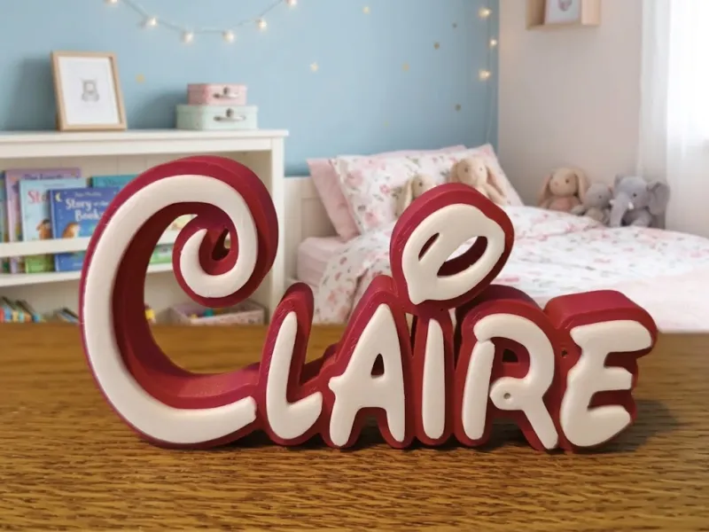 Claire Disney Name dekorativ