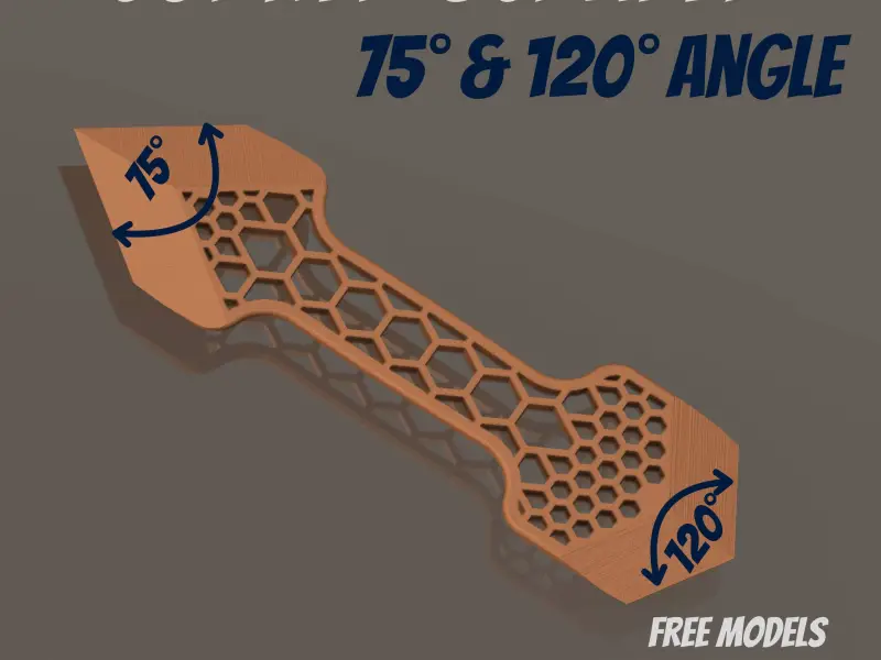 Corner Scraper — 75° & 120° angles (dual-ended)
