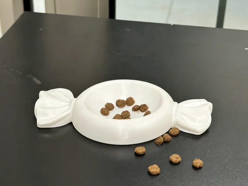 糖果猫粮碗