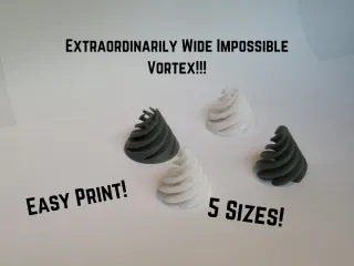 Extraordinarily-Wide Impossible Vortex