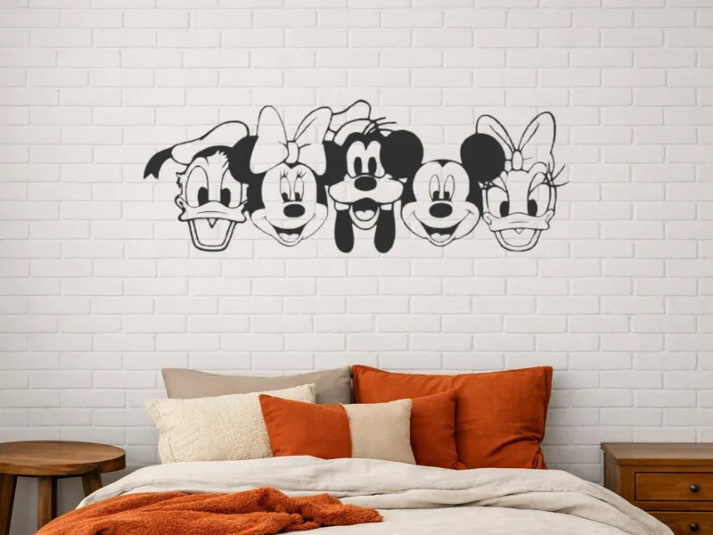 silueta tropa disney
