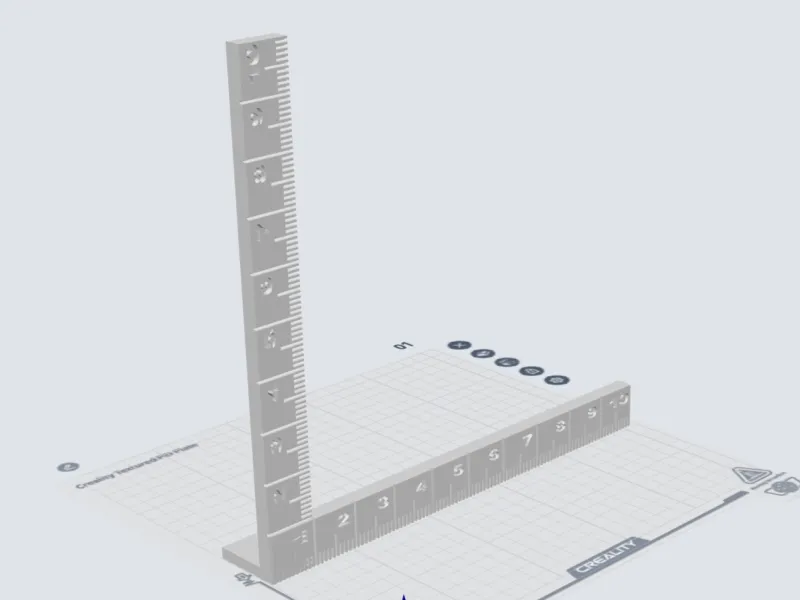 拍照用直角尺测量工具