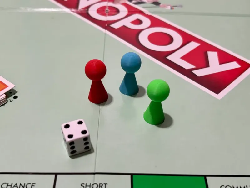 Pions pour jeux de société