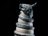 Dragon Wrapped Vase-0