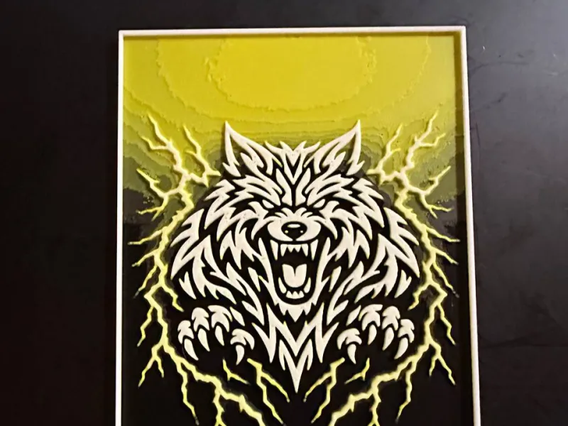 Fenrir Tribal Hueforge