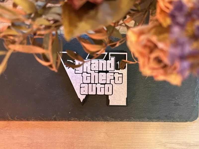 Grand Theft Auto VI - 3D Logo
