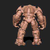 Iron Man - Hulkbuster Armor 3D print model-1