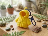Tiny Raincoat Charm-0
