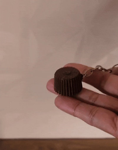 Alpine chocolate keychain-0