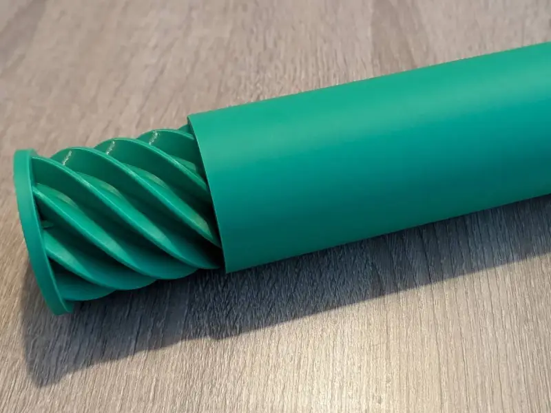 Twisting pencil case storage!