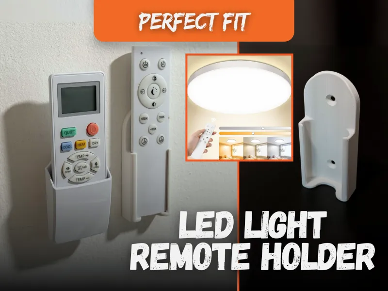 Houder voor LED-afstandsbediening