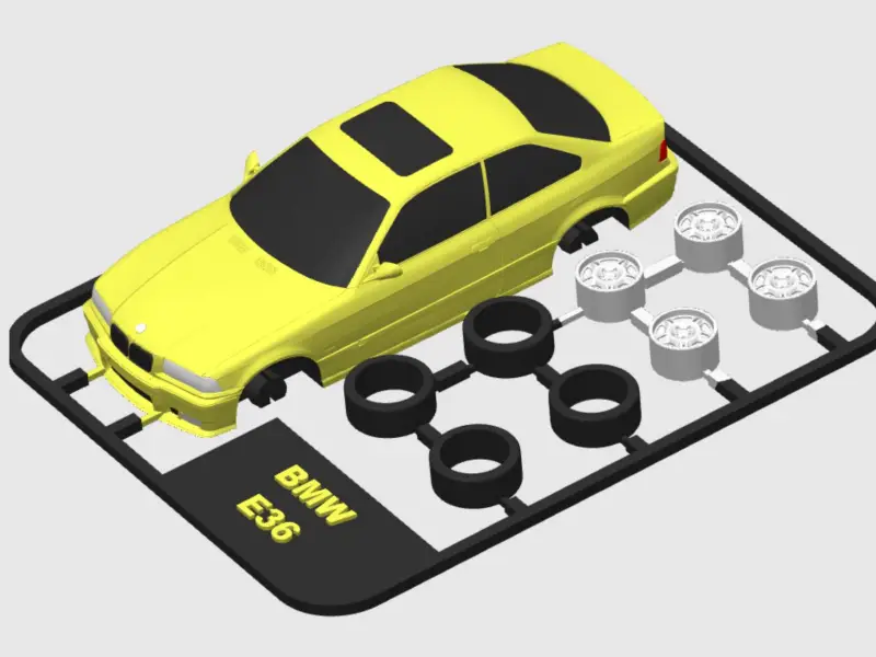 BMW M3 E36 kit card