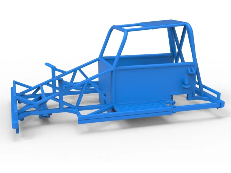Frame of New Zealand Ministock car Version 3 Scale 1:25