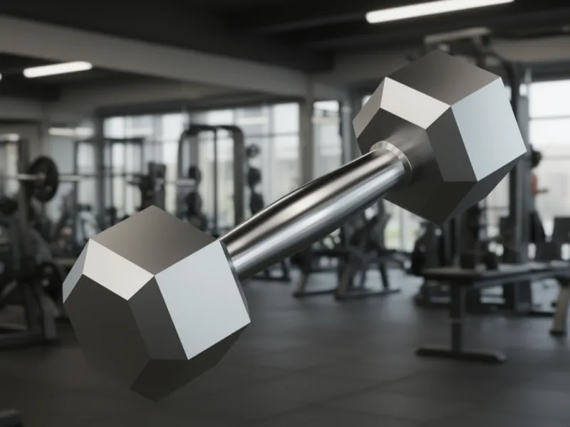 Hex Dumbbells (Ornament)
