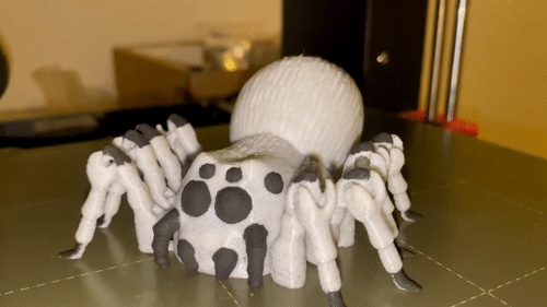 ARAÑA FLEXI / PORTIA / IMPRESIÓN IN SITU / IMPRESIÓN 3D