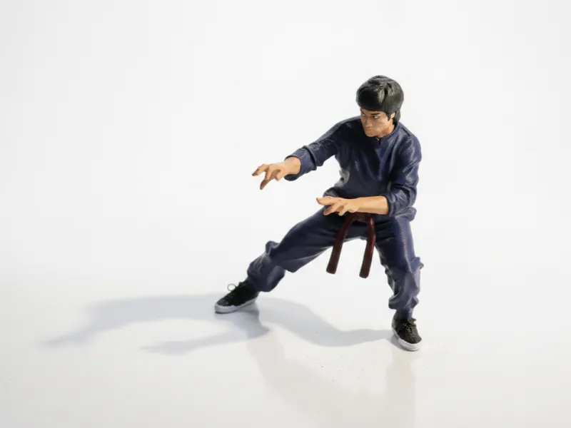 Bruce Lee Figurine Movies TV Collectible 3D Printable