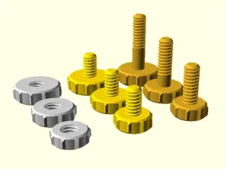 Camera screws & nuts library