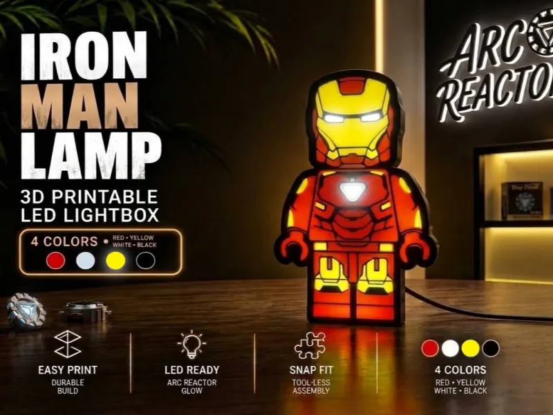 Ironman Brick Lightbox